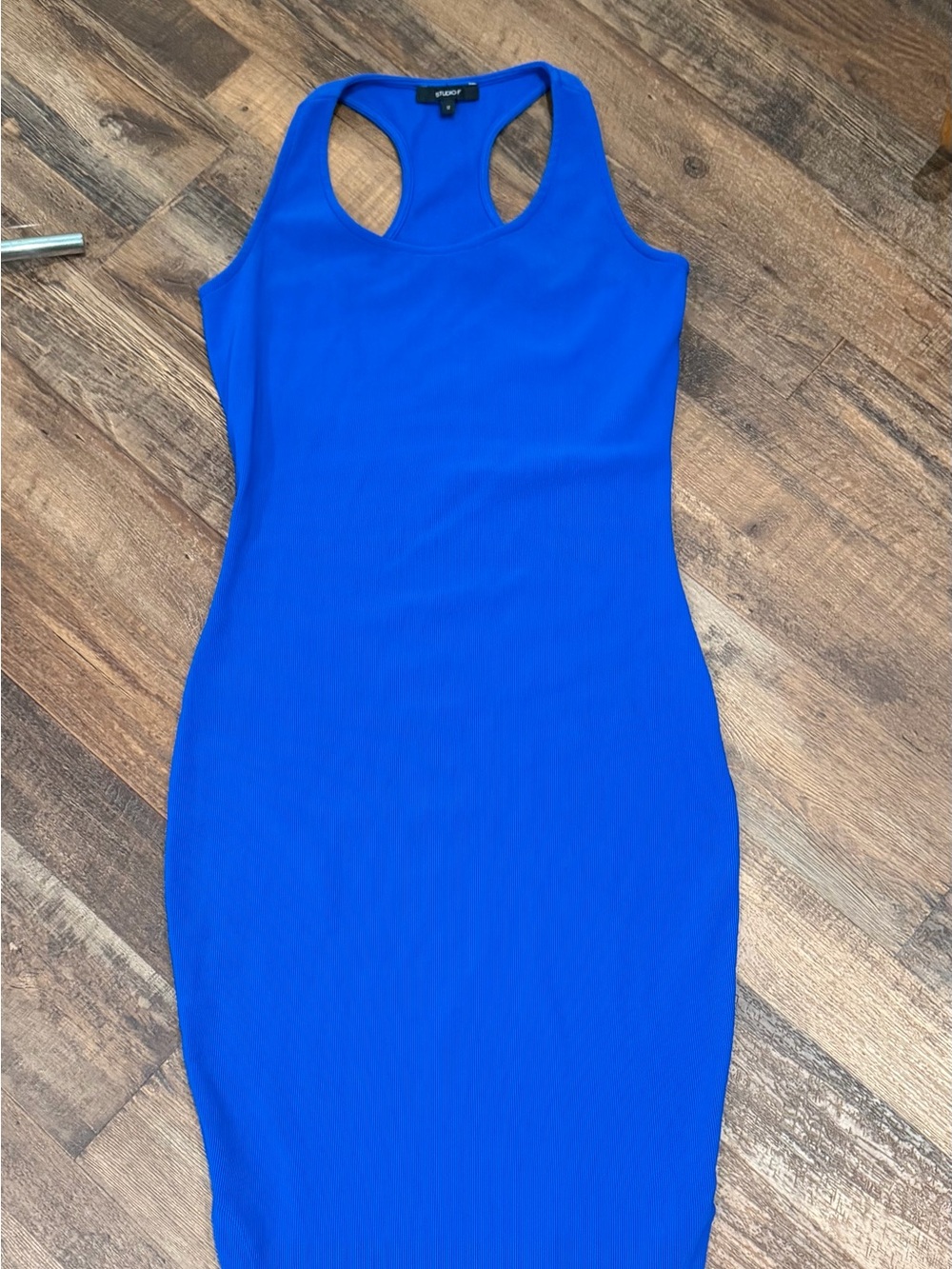 Royal Blue Racerback Bodycon Dress